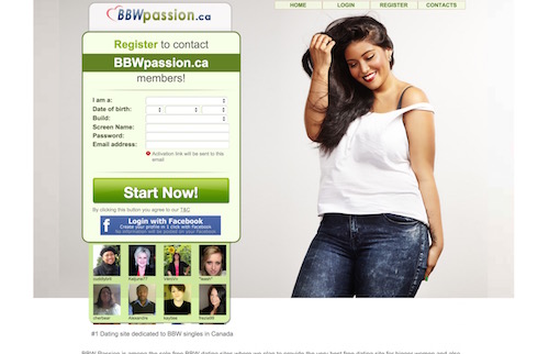 Your Body Size Does Not Matter at Bbwpassion.ca